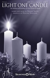 Light One Candle SATB choral sheet music cover